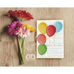 Diamond painting-Diamond Dotz Greeting Card Balloons on High Needleart World-ddg-033