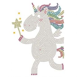 Diamond painting-Diamond Dotz Greeting Card Unicorn Wish Needleart World-ddg-034