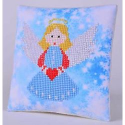 Diamond Dotz Christmas Angel Pillow-Needleart World ddp02-018