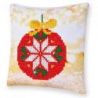 Diamond Dotz Red Bauble Pillow-Needleart World ddp02-021
