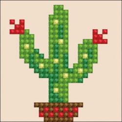 Diamond painting-Diamond Dotz Texas Bloom DD Kit with Frame-Needleart World-dds-014f