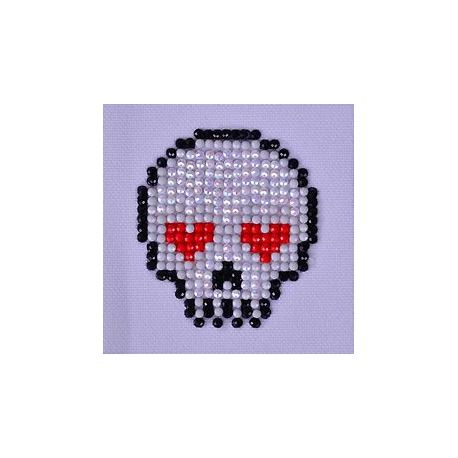 Diamond Dotz Sugar Skull-Needleart World dds-020