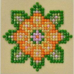 Diamond Dotz Flower Mandala 1-Needleart World dds-029