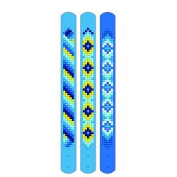 Diamond painting-Diamond Dotz Dotzies 3 Bracelets Multi Pack-Blues-Needleart World-dtz11-007