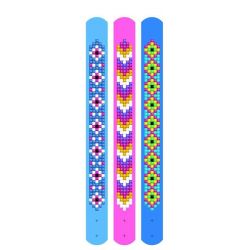 Diamond painting-Diamond Dotz Dotzies 3 Bracelets Multi Pack-Daisies-Needleart World-dtz11-010
