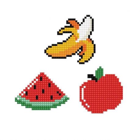 Diamond painting-Diamond Dotz Dotzies 3 Stickers Multi Pack-Healthy-Needleart World-dtz12-019