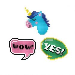 Diamond painting-Diamond Dotz Dotzies 3 Stickers Multi Pack-Wow-Needleart World-dtz12-020