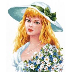 Borduurpakket Your green eyes-Magic Needle-083-005