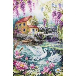 Borduurpakket Dream Lake Magic Needle-250-705