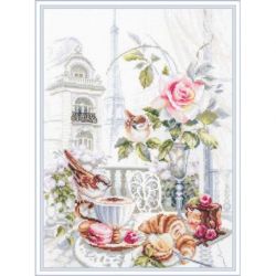 Borduurpakket Parisian Morning Magic Needle-528-558