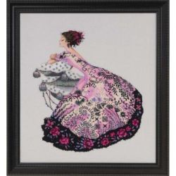 Borduurpatroon met speciale materialen met speciale materialen Zelda Mirabilia Designs-161s