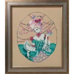 Borduurpatroon met speciale materialen The Bakers Wife Mirabilia Designs-166s