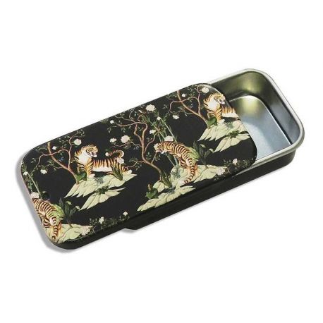 Tigers in the Jungle Metallic Box Leti Stitch-25626