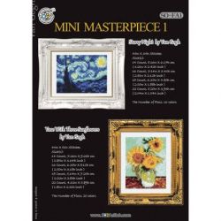 Borduurpatroon Mini Masterpiece 1 - Van Gogh Soda Stitch-fa01