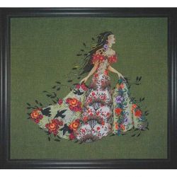 Borduurpatroon Blackbird Mirabilia Designs-188