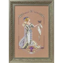 Borduurpatroon met speciale materialen Lady Mirabilia Mirabilia Designs-158s