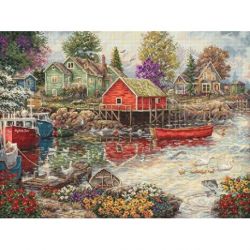 Borduurpakket Quiet Cove Leti Stitch-l8077