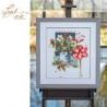 Borduurpakket Holly Jolly Amaryllis LanArte PN-0198291