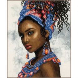 Borduurpakket Hoofddoekmodel LanArte PN-0200685