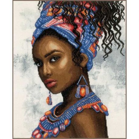 Borduurpakket Hoofddoekmodel LanArte PN-0200685