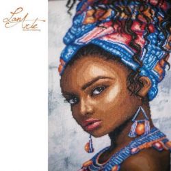 Borduurpakket Hoofddoekmodel LanArte PN-0200685