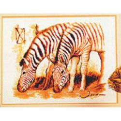 Borduurpakket Zebras Vervaco 2002-25162