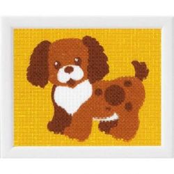 Borduurpakket Kinderpakket hondje 1320-2543 Vervaco PN-0009574