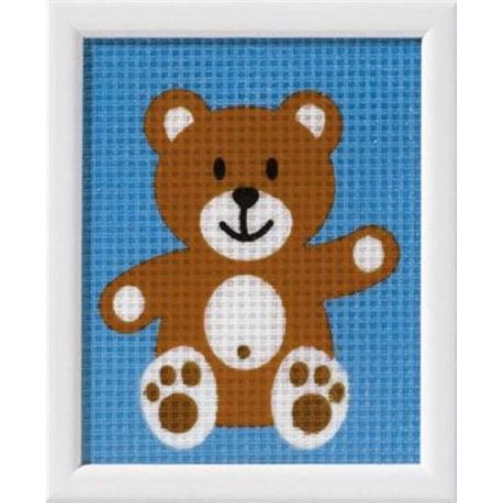 Borduurpakket Kinderpakket beertje 1320-2550 Vervaco PN-0009579