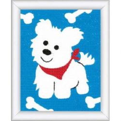 Borduurpakket Kinderpakket Hondje 1320-2572 Vervaco PN-0009586