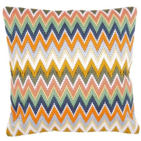 Borduurpakket Spansteekkussen Bargello pieken Vervaco PN-0147946