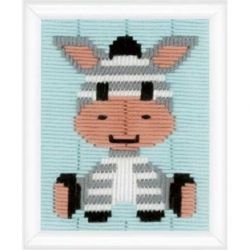 Borduurpakket Spansteekpakket zebra Vervaco PN-0148073