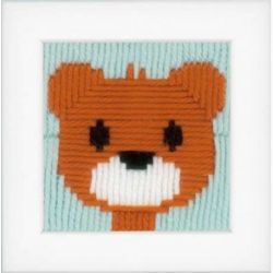 Borduurpakket Spansteekpakket Beertje Vervaco PN-0150650