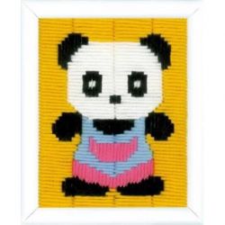 Borduurpakket Spansteekpakket Panda Vervaco PN-0154220
