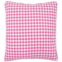 Kussenrug met rits - roze ruit Vervaco PN-0154662