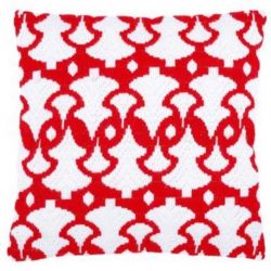 Borduurpakket Spansteekkussen Bargello Kerstboompjes Vervaco PN-0155358