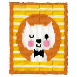 Borduurpakket Spansteekpakket Knipogend poesje Vervaco PN-0155633