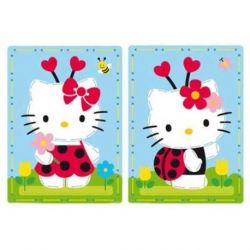Borduurpakket Borduurkaarten Hello Kitty - set van 2 Vervaco PN-0162181