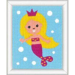 Borduurpakket Penelope Zeemeermin Vervaco PN-0171625