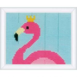Spansteekpakket Flamingo Vervaco PN-0179578