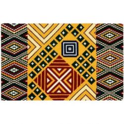 Borduurpakket Kruissteekkleed Etnisch motief 2 Vervaco PN-0150463