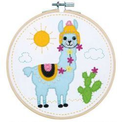 Viltpakket met ring Lama Vervaco PN-0186177