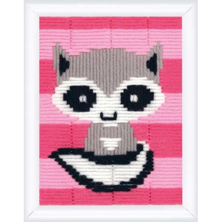 Borduurpakket spansteek wasbeertje Vervaco PN-0172111