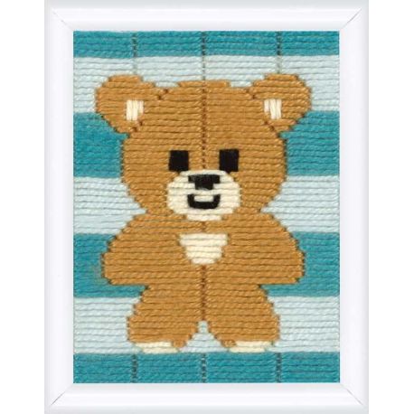 Borduurpakket spansteek beertje Vervaco PN-0172112