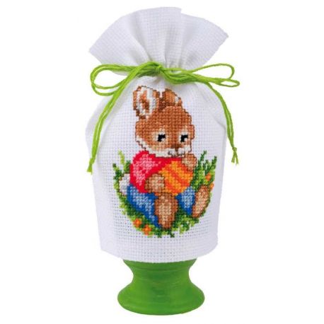 Borduurpakket Eierhoedje kit Pasen Vervaco PN-0013641