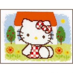 Borduurpakket Hello Kitty Zomer Vervaco PN-0148646