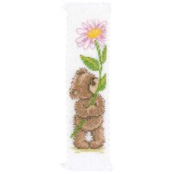 Borduurpakket bladwijzer Popcorn Flower for you Vervaco PN-0011212