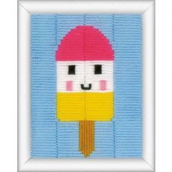 Spansteek borduurpakket ijsje Vervaco PN-0199382