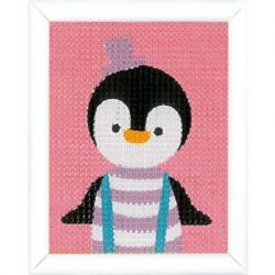 Borduurpakket Penelope Pinguin Vervaco PN-0200750