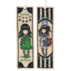 Borduurpakket Bladwijzer Gorjuss set van 2 Vervaco PN-0203338