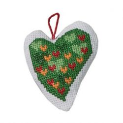 Borduurpakket harten Permin 01-0250